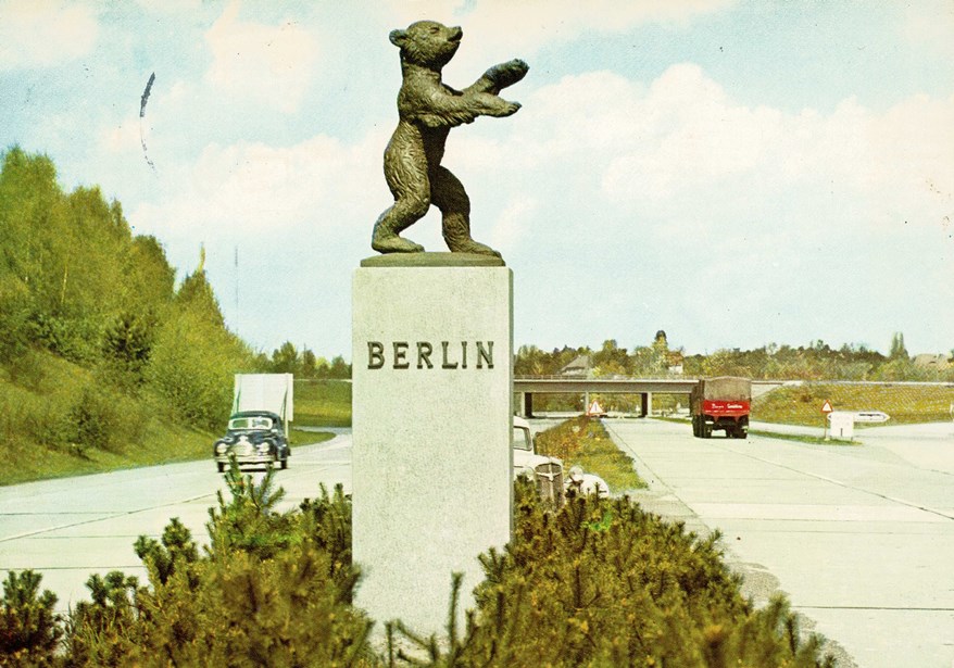 Berliner Bär Sintenis Kreuz Zehlendorf 1964